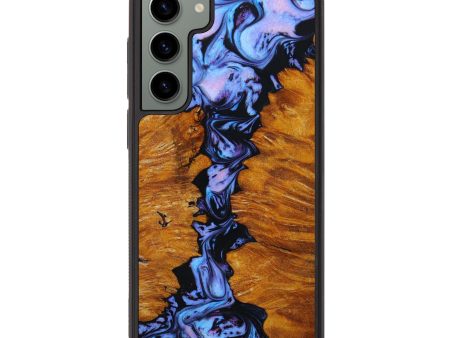 Galaxy S23 Plus Wood+Resin Phone Case - Eden (Purple, 642309) Discount