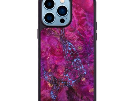 iPhone 14 Pro Max Wood+Resin Phone Case - Jennifer (Spring, 642338) Cheap