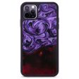 iPhone 11 Pro Max Wood+Resin Phone Case - Angela (Purple, 642304) Online Sale