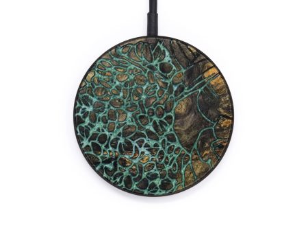 Circle Wood+Resin Wireless Charger - Forrest (Spring, 642766) Supply