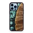 iPhone 14 Pro Max Wood+Resin Phone Case - Colby (Green, 642573) Sale