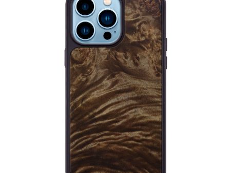 iPhone 14 Pro Max Wood+Resin Phone Case - Archie (Maple Burl, 641426) Online Hot Sale