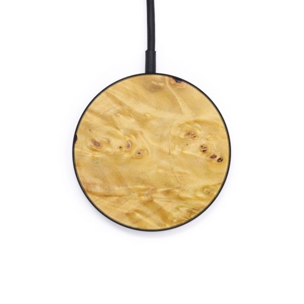 Circle Burl Wood Wireless Charger - Sheena (Wood Burl, 643509) Online now