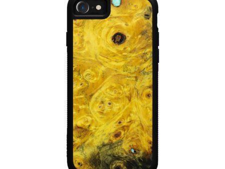 iPhone SE Wood+Resin Phone Case - Diane (Buckeye Burl, 641453) For Sale