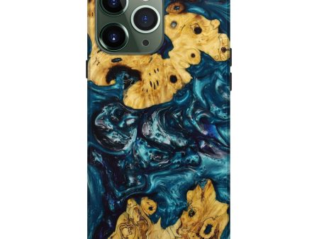 iPhone 13 Pro Max Wood+Resin Live Edge Phone Case - Athena (Artist Pick, 641982) Hot on Sale