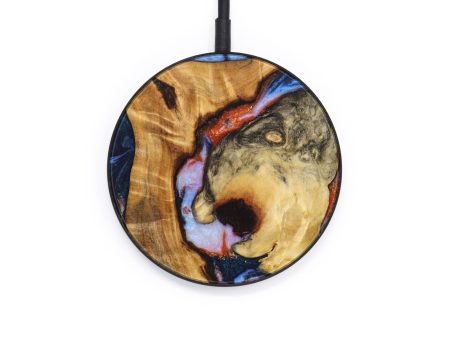 Circle Wood+Resin Wireless Charger - Roman (Mosaic, 642540) Hot on Sale