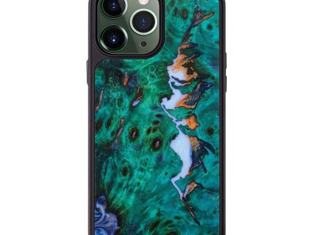 iPhone 13 Pro Max Wood+Resin Phone Case - Casey (Pattern, 642963) For Cheap