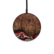 Circle Wood+Resin Wireless Charger - Faye (Red, 642781) Sale