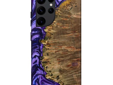 Galaxy S22 Ultra Wood+Resin Live Edge Phone Case - May (Artist Pick, 642831) Sale