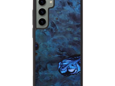 Galaxy S23 Plus Wood+Resin Phone Case - Candy (Wood Burl, 642956) Sale