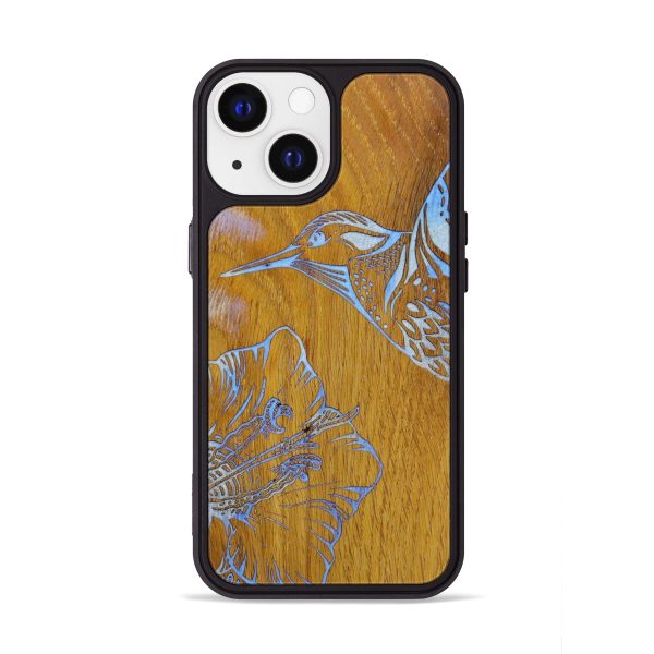 iPhone 13 Wood+Resin Phone Case - Benjamin (Spring, 642342) For Discount