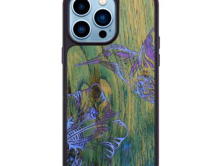 iPhone 14 Pro Max Wood+Resin Phone Case - Halle (Spring, 642336) Supply