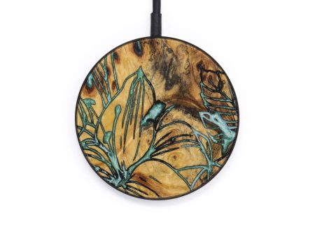 Circle Wood+Resin Wireless Charger - Randy (Spring, 642770) Fashion