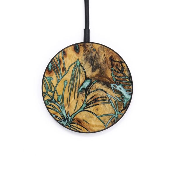 Circle Wood+Resin Wireless Charger - Randy (Spring, 642770) Fashion