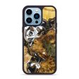 iPhone 14 Pro Max Wood+Resin Phone Case - Brett (Mosaic, 640795) Online now