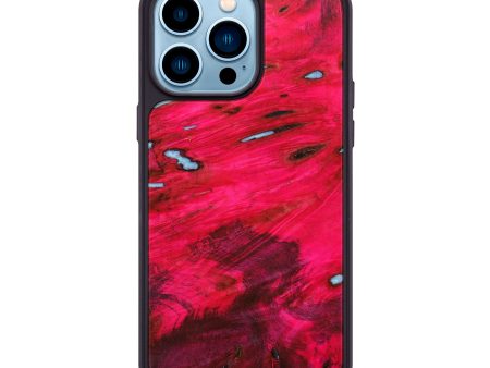 iPhone 14 Pro Max Wood+Resin Phone Case - Penelope (Buckeye Burl, 641459) Online Sale