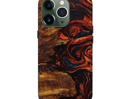 iPhone 13 Pro Wood+Resin Live Edge Phone Case - Jocelyn (Artist Pick, 641917) For Discount