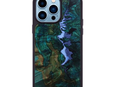 iPhone 14 Pro Max Wood+Resin Phone Case - Jeri (Pattern, 642022) For Discount