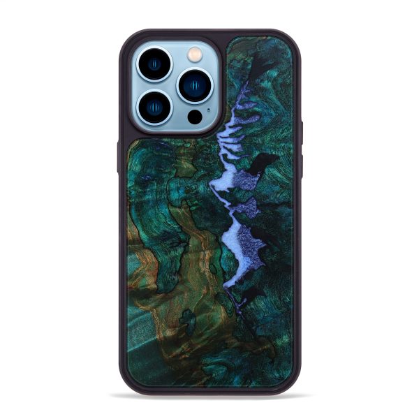 iPhone 14 Pro Max Wood+Resin Phone Case - Jeri (Pattern, 642022) For Discount