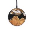 Circle Wood+Resin Wireless Charger - Joseph (Black & White, 642649) Hot on Sale