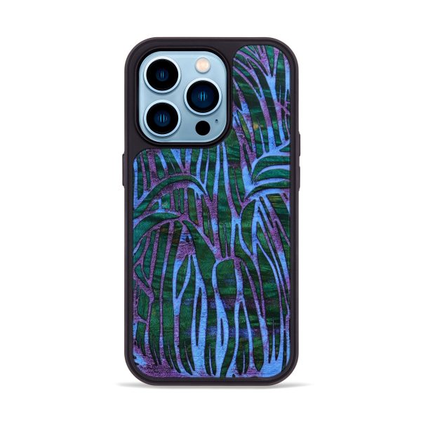 iPhone 14 Pro Wood+Resin Phone Case - Allyson (Spring, 642337) Online Sale