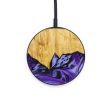 Circle Wood+Resin Wireless Charger - Paola (Purple, 642636) For Sale