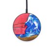 Circle Wood+Resin Wireless Charger - Brooke (Artist Pick, 642535) Cheap