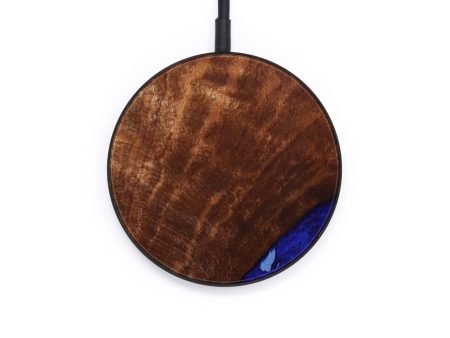 Circle Burl Wood Wireless Charger - Ezra (Wood Burl, 643521) Supply