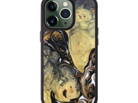 iPhone 13 Pro Wood+Resin Phone Case - Arielle (Mosaic, 640798) Sale