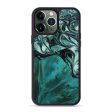 iPhone 13 Pro Max Wood+Resin Phone Case - Arielle (Green, 642725) Sale