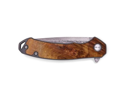 EDC Burl Wood Pocket Knife - Malachi (Wood Burl, 643495) Online