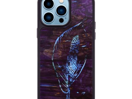 iPhone 14 Pro Max Wood+Resin Phone Case - Ashanti (Spring, 642319) Sale