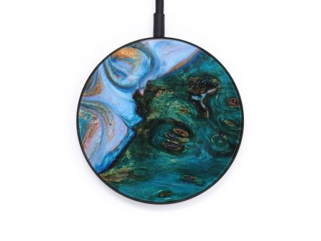 Circle Wood+Resin Wireless Charger - Caleb (Artist Pick, 642539) Discount