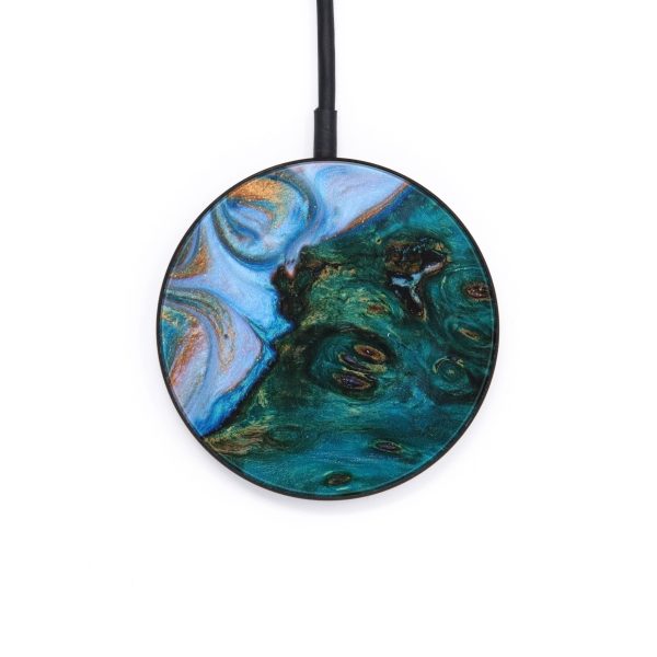 Circle Wood+Resin Wireless Charger - Caleb (Artist Pick, 642539) Discount