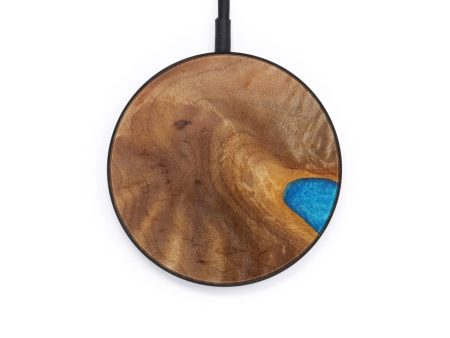 Circle Burl Wood Wireless Charger - Agnes (Wood Burl, 643512) Online