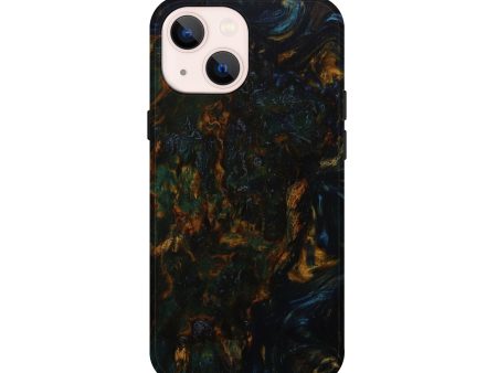 iPhone 13 mini Wood+Resin Live Edge Phone Case - Lorene (Artist Pick, 641960) Supply