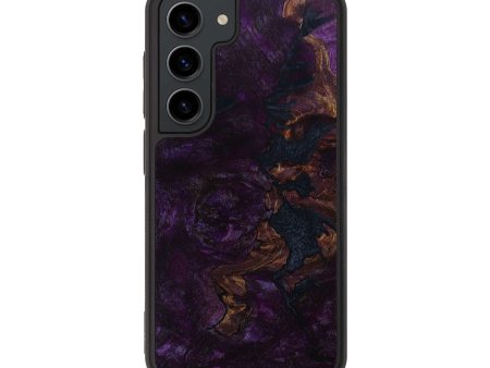 Galaxy S23 Wood+Resin Phone Case - Rochelle (Pattern, 642060) Fashion