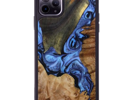 iPhone 11 Pro Max Wood+Resin Phone Case - Caleb (Mosaic, 642043) Sale