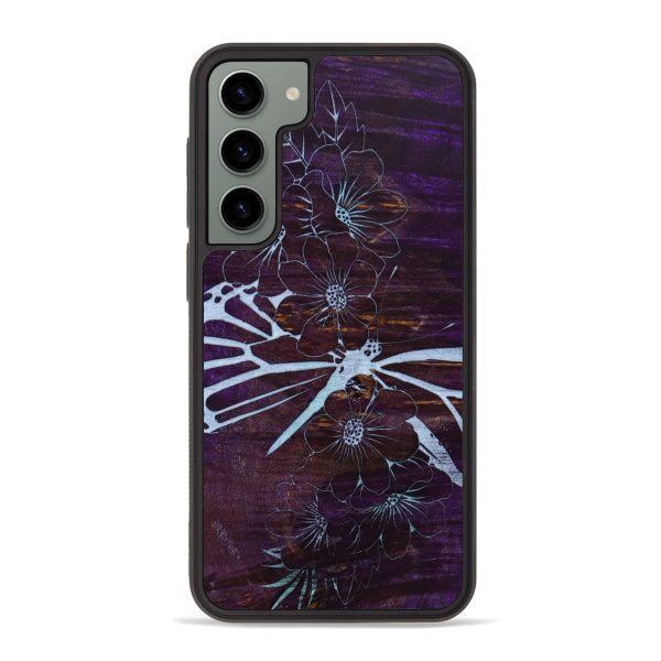 Galaxy S23 Plus Wood+Resin Phone Case - Heidi (Spring, 642331) Hot on Sale