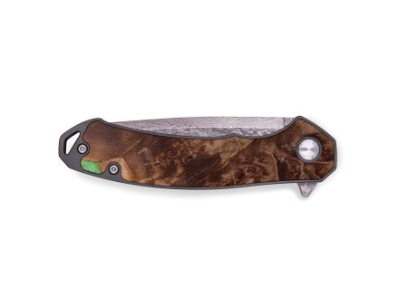 EDC Burl Wood Pocket Knife - Ray (Wood Burl, 643494) Online