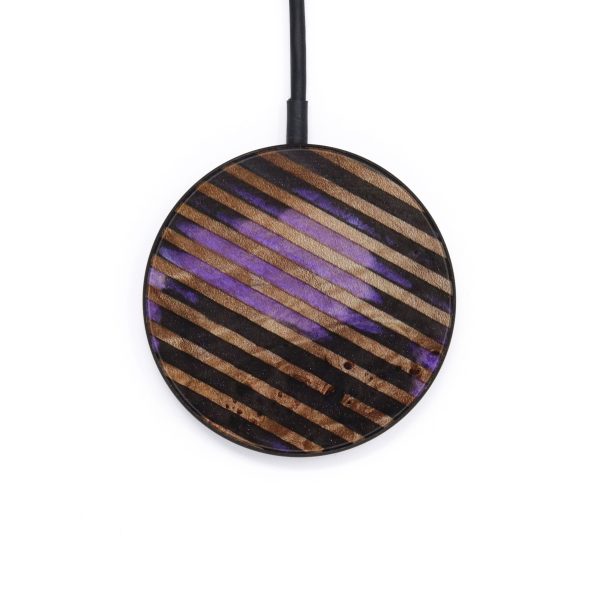 Circle Wood+Resin Wireless Charger - Isiah (Pattern, 643138) Online Sale