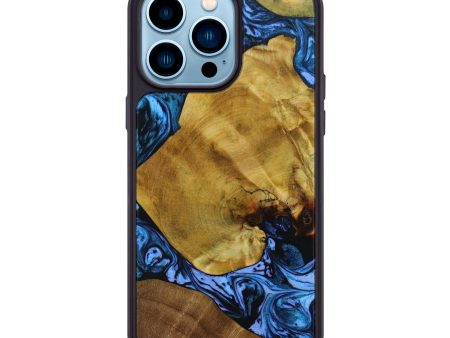 iPhone 14 Pro Max Wood+Resin Phone Case - Jennifer (Mosaic, 642516) Online