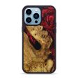 iPhone 14 Pro Max Wood+Resin Phone Case - Randi (Red, 642565) Supply