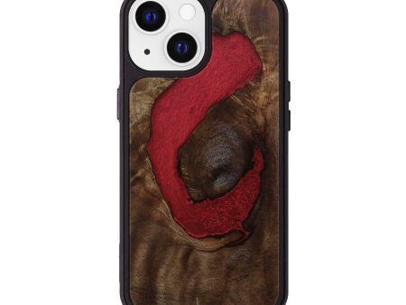 iPhone 13 Wood+Resin Phone Case - Wendi (Wood Burl, 642929) Online Hot Sale