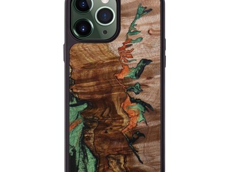 iPhone 13 Pro Max Wood+Resin Phone Case - Zayden (Pattern, 641450) Online Hot Sale