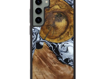 Galaxy S23 Plus Wood+Resin Phone Case - Melissa (Mosaic, 642048) Online now