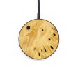 Circle Burl Wood Wireless Charger - Jonah (Wood Burl, 643516) Online