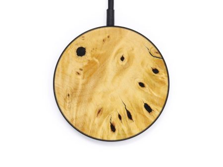 Circle Burl Wood Wireless Charger - Jonah (Wood Burl, 643516) Online