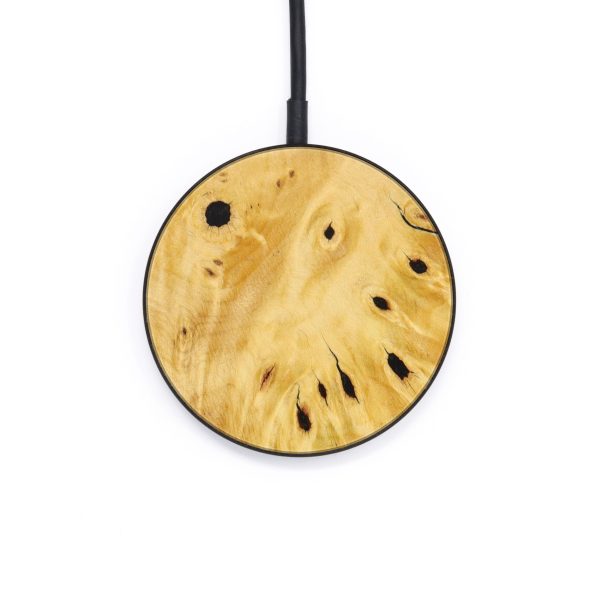 Circle Burl Wood Wireless Charger - Jonah (Wood Burl, 643516) Online