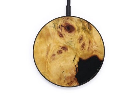 Circle Burl Wood Wireless Charger - Tia (Wood Burl, 643478) Supply